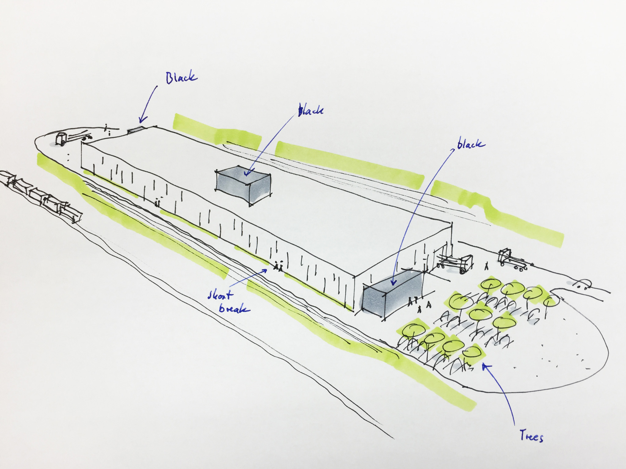 UAC production building querkraft